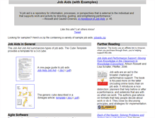 Tablet Screenshot of jobaids.info